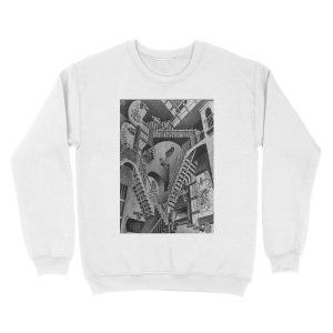 Alternative view of relativity Unisex Crewneck Sweatshirt