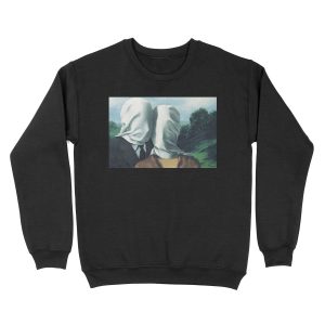 René Magritte – The Lovers II Unisex Crewneck Sweatshirt