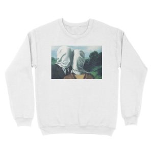 Alternative view of René Magritte – The Lovers II Unisex Crewneck Sweatshirt