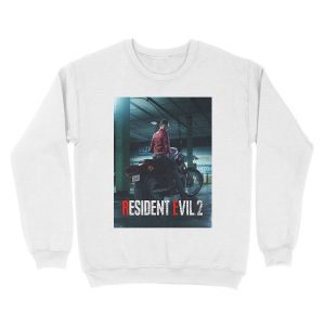 Alternative view of RESIDENT EVIL 2 REMAKE - CLAIRE Unisex Crewneck Sweatshirt
