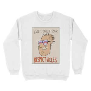 Alternative view of Respectacles Unisex Crewneck Sweatshirt