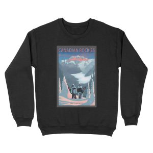 Retro Snow Board Therapy Unisex Crewneck Sweatshirt
