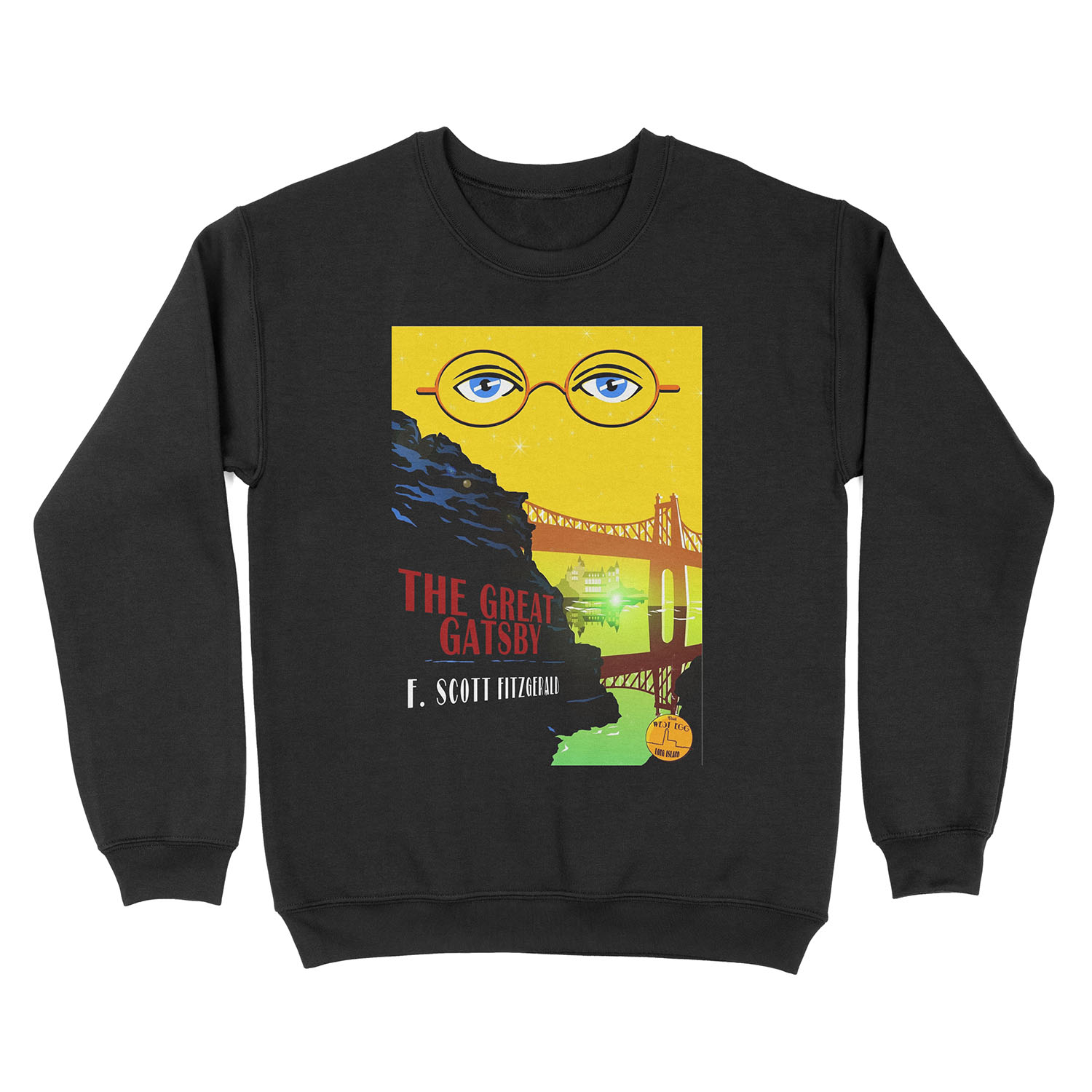 Retro The Great Gatsby Travel Unisex Crewneck Sweatshirt