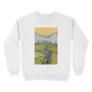 Alternative view of Retro Vlaanderen cycling poster Unisex Crewneck Sweatshirt