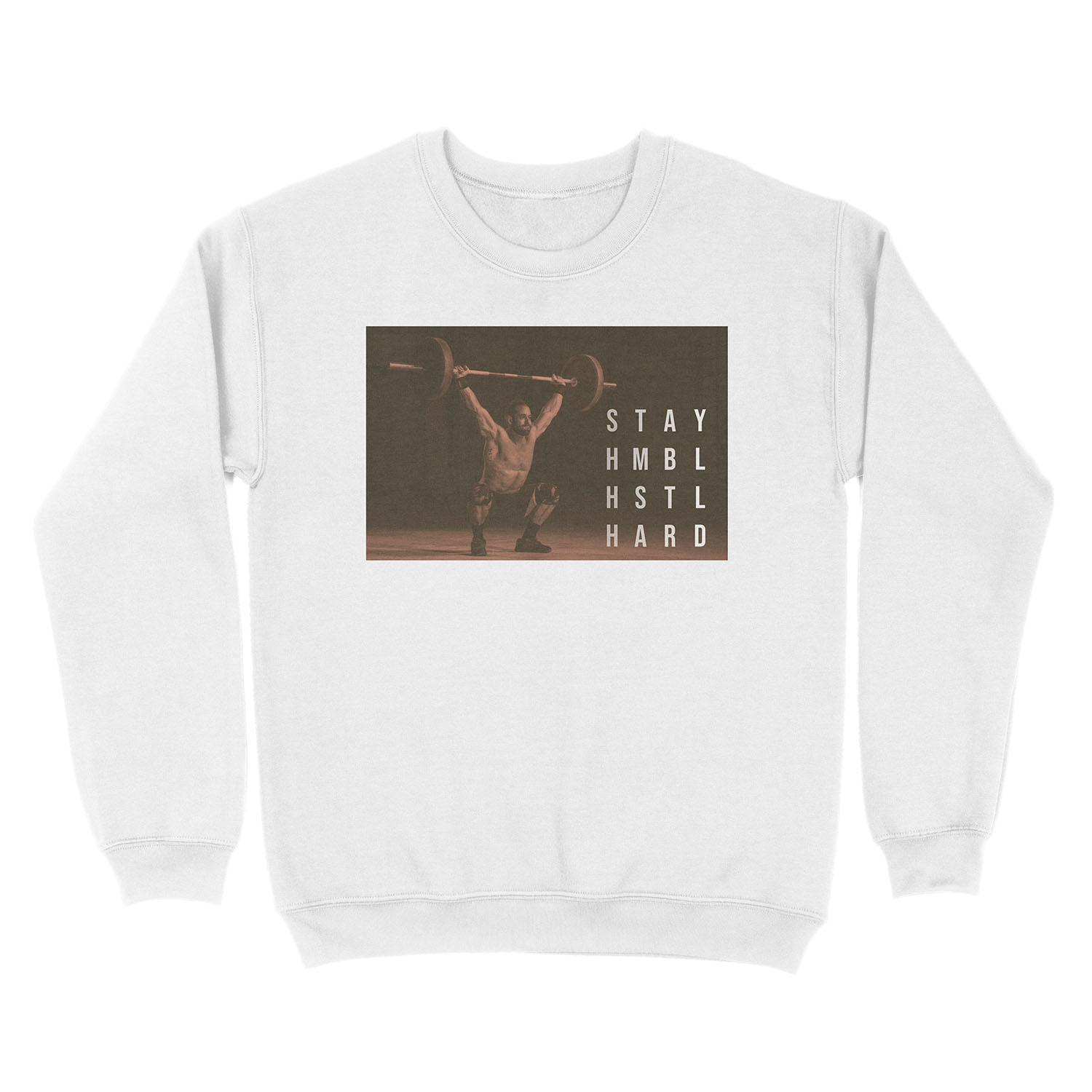 Rich Froning - Cross - Stay Humble. Hustle Hard. - SHHH Unisex Crewneck Sweatshirt - Image 2