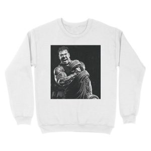 Alternative view of Rich Piana Unisex Crewneck Sweatshirt