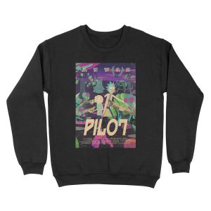 Rick and Morty - Pilot Unisex Crewneck Sweatshirt