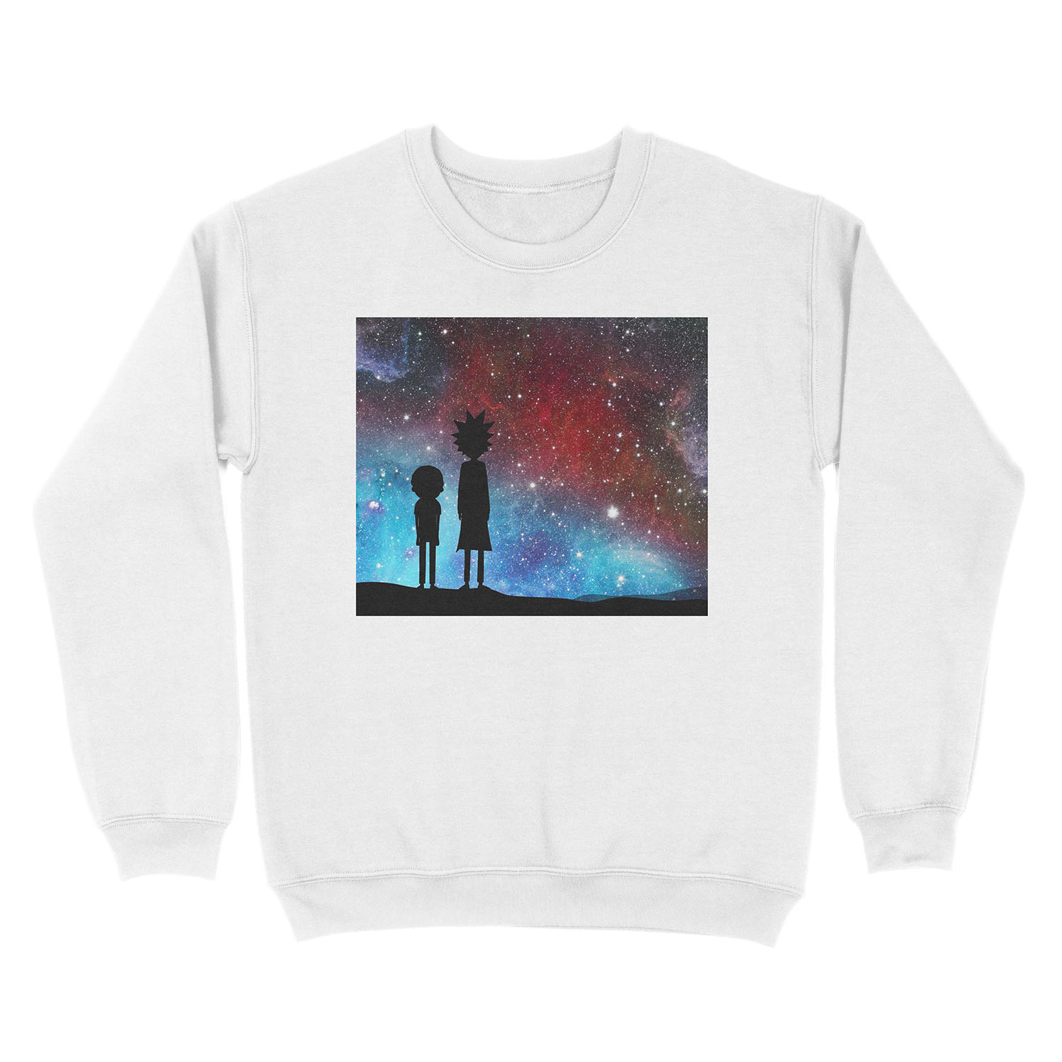 Rick and Morty - space Unisex Crewneck Sweatshirt - Image 2