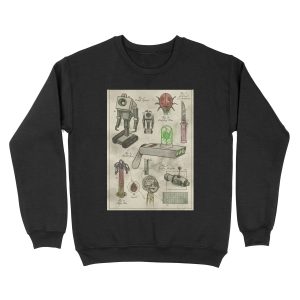 Rick and Morty - Vintage Gadgets #1 Unisex Crewneck Sweatshirt