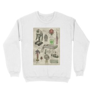 Alternative view of Rick and Morty - Vintage Gadgets #1 Unisex Crewneck Sweatshirt