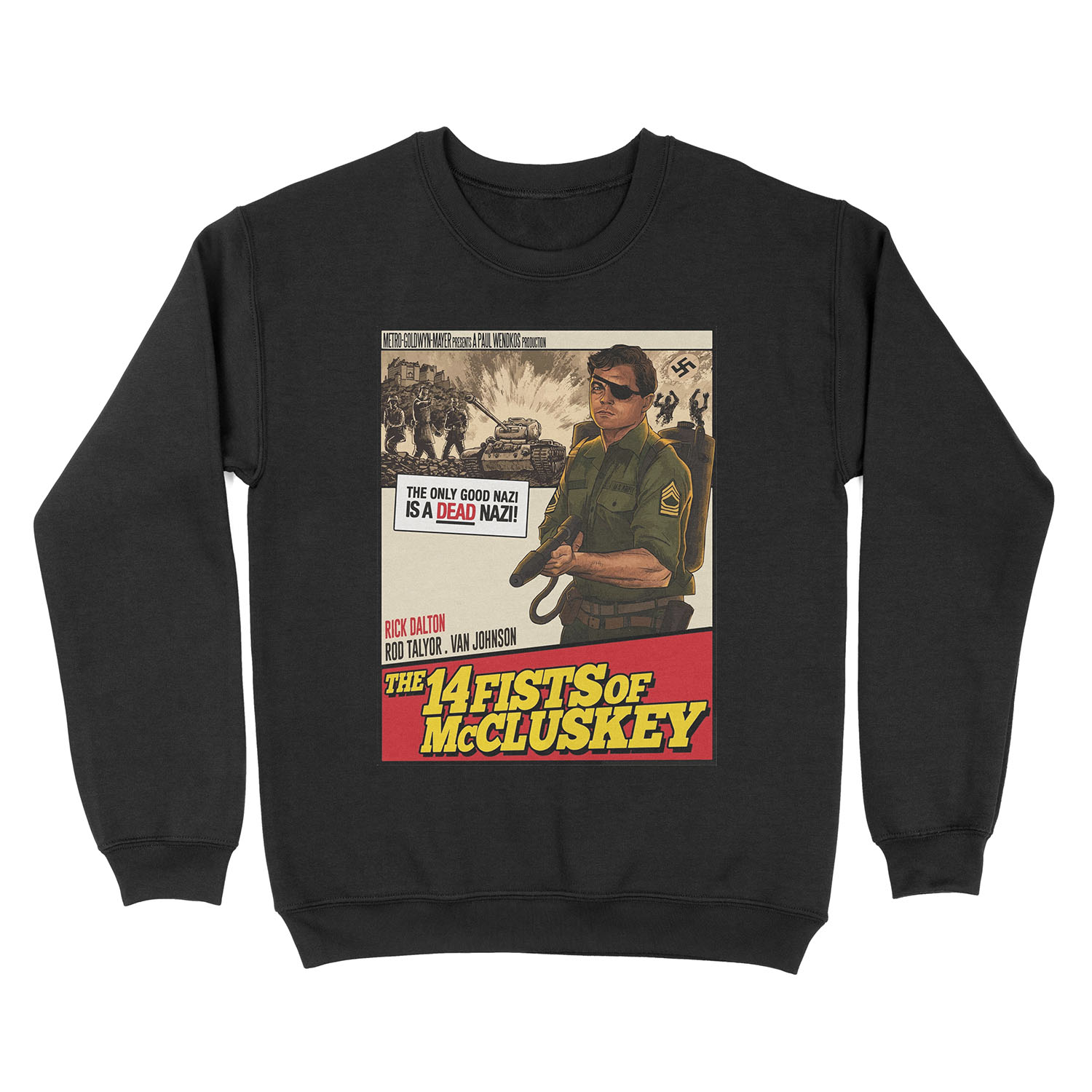rick dalton in the 14fists of mccluskey Unisex Crewneck Sweatshirt