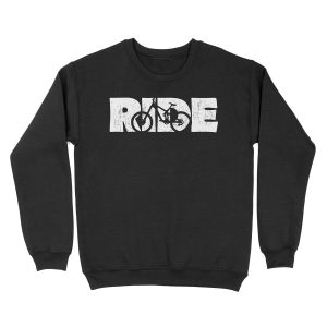 Ride MTB Mountain Bike Unisex Crewneck Sweatshirt