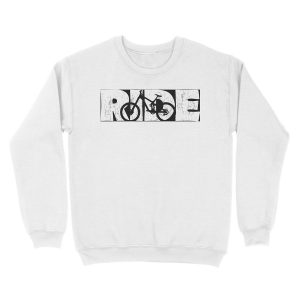 Alternative view of Ride MTB Mountain Bike Unisex Crewneck Sweatshirt