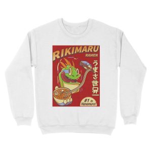 Alternative view of Rikimaru Ramen Hanamuras Best Unisex Crewneck Sweatshirt
