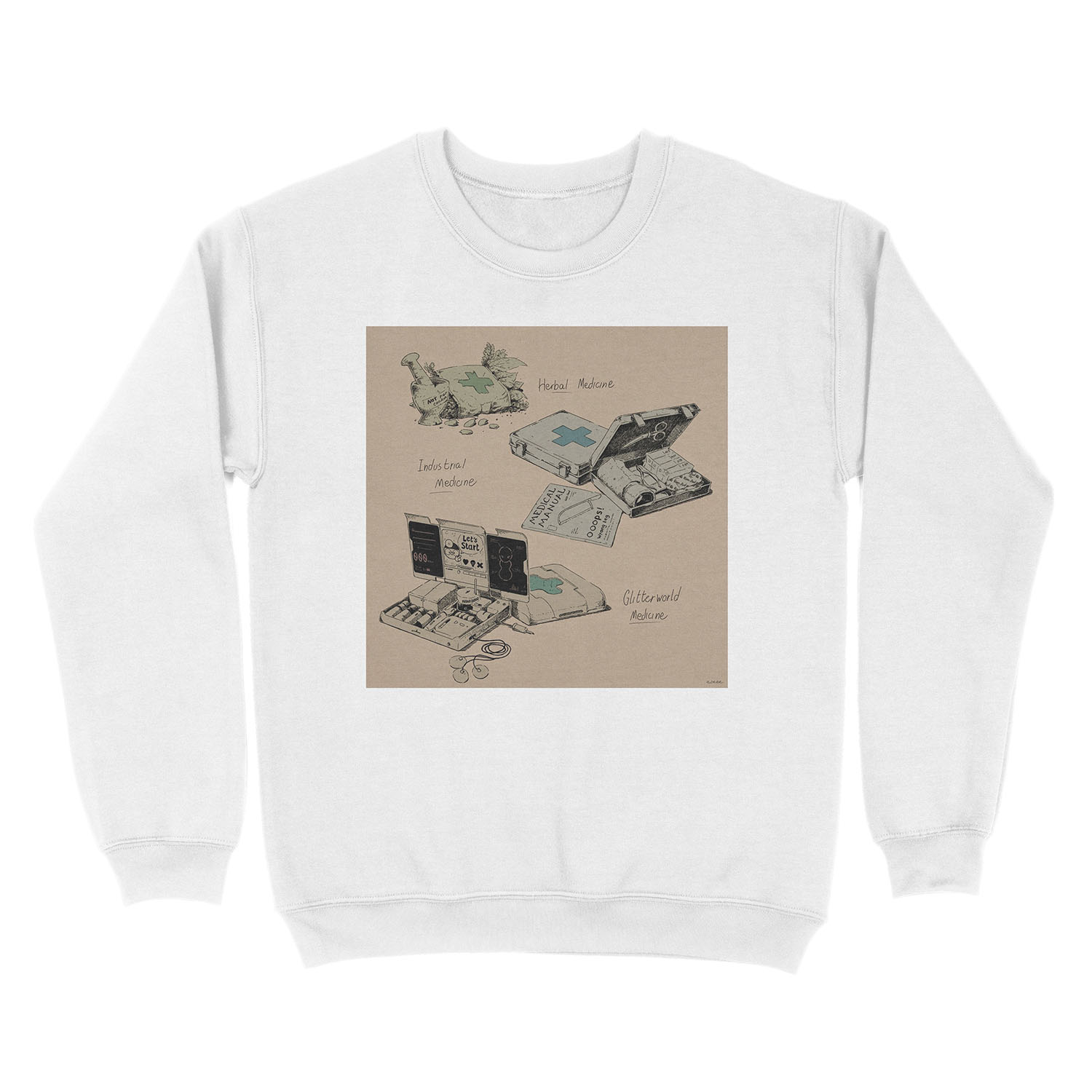 RimWorld Medicine Unisex Crewneck Sweatshirt - Image 2