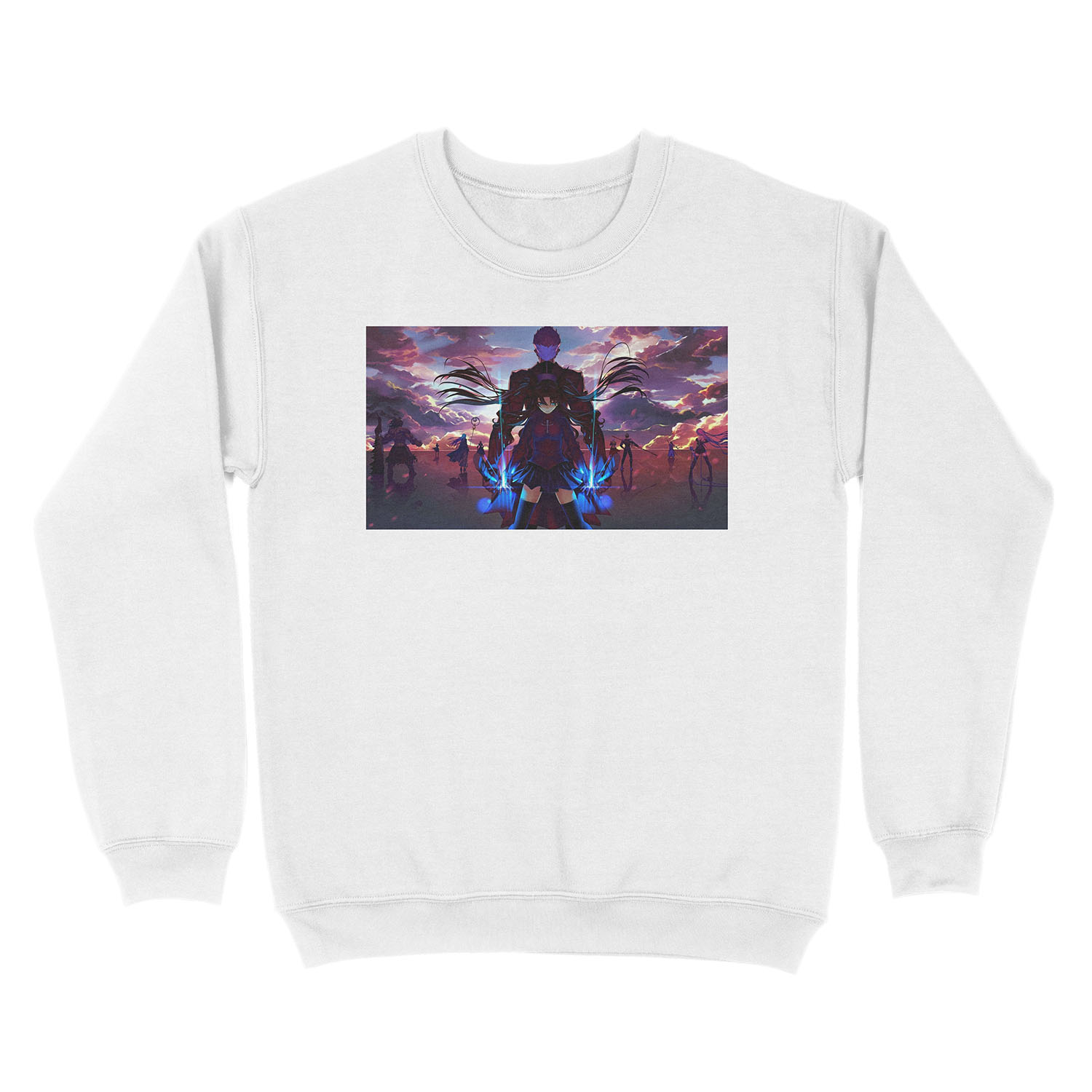 Rin Tohsaka Unisex Crewneck Sweatshirt - Image 2