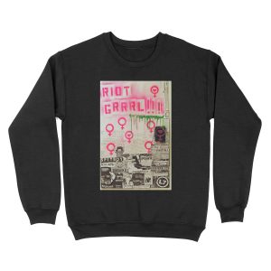 riot grrrl Unisex Crewneck Sweatshirt