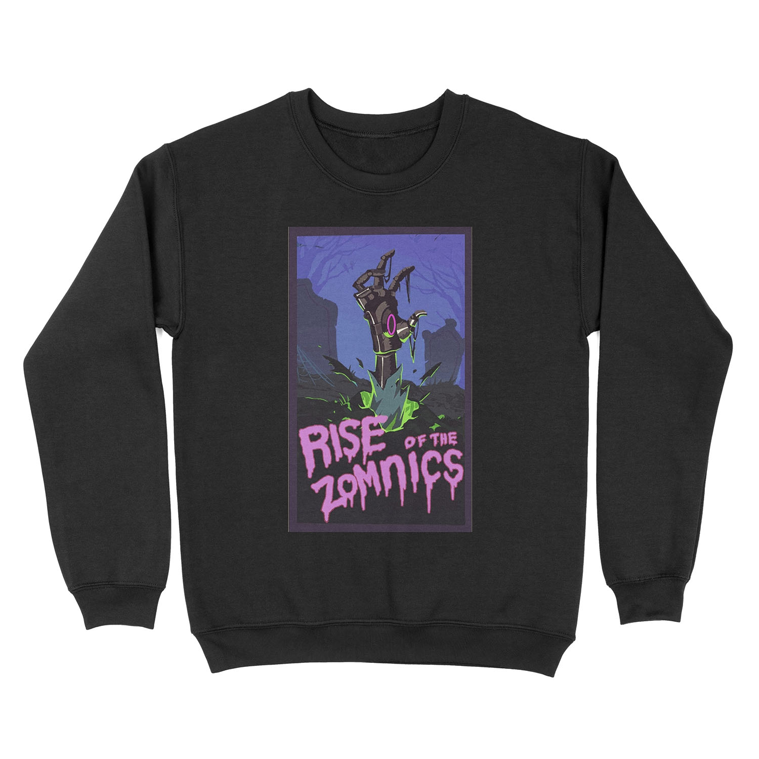 Rise of the zomnic Unisex Crewneck Sweatshirt