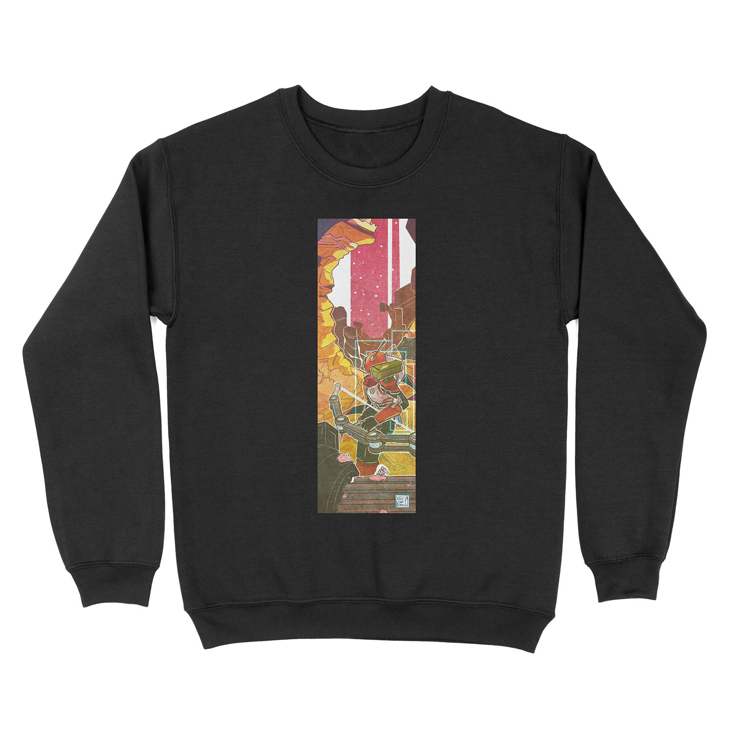 Risk of Rain 2: Huntress Unisex Crewneck Sweatshirt