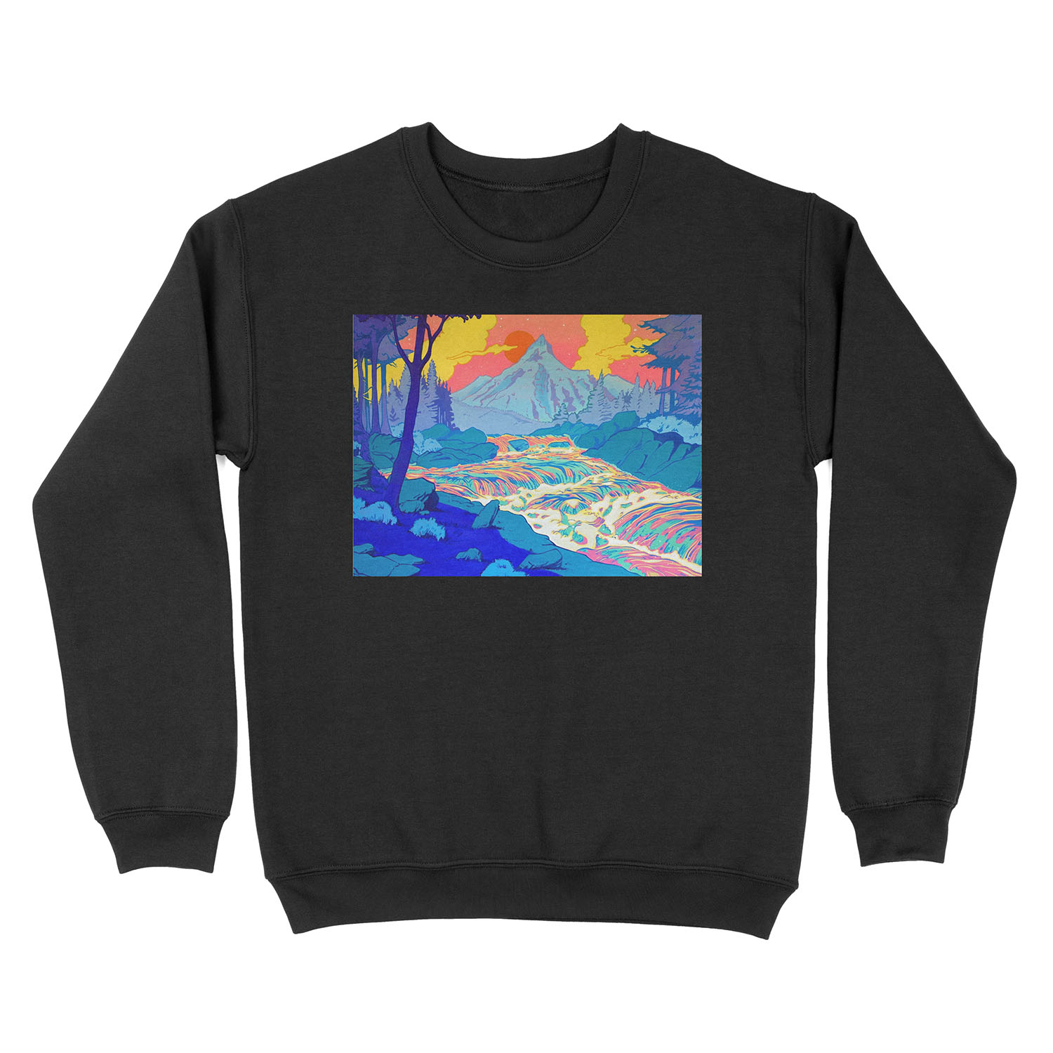 River Unisex Crewneck Sweatshirt
