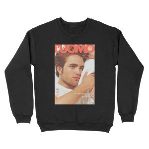 robert pattinson - l'uomo mag Unisex Crewneck Sweatshirt