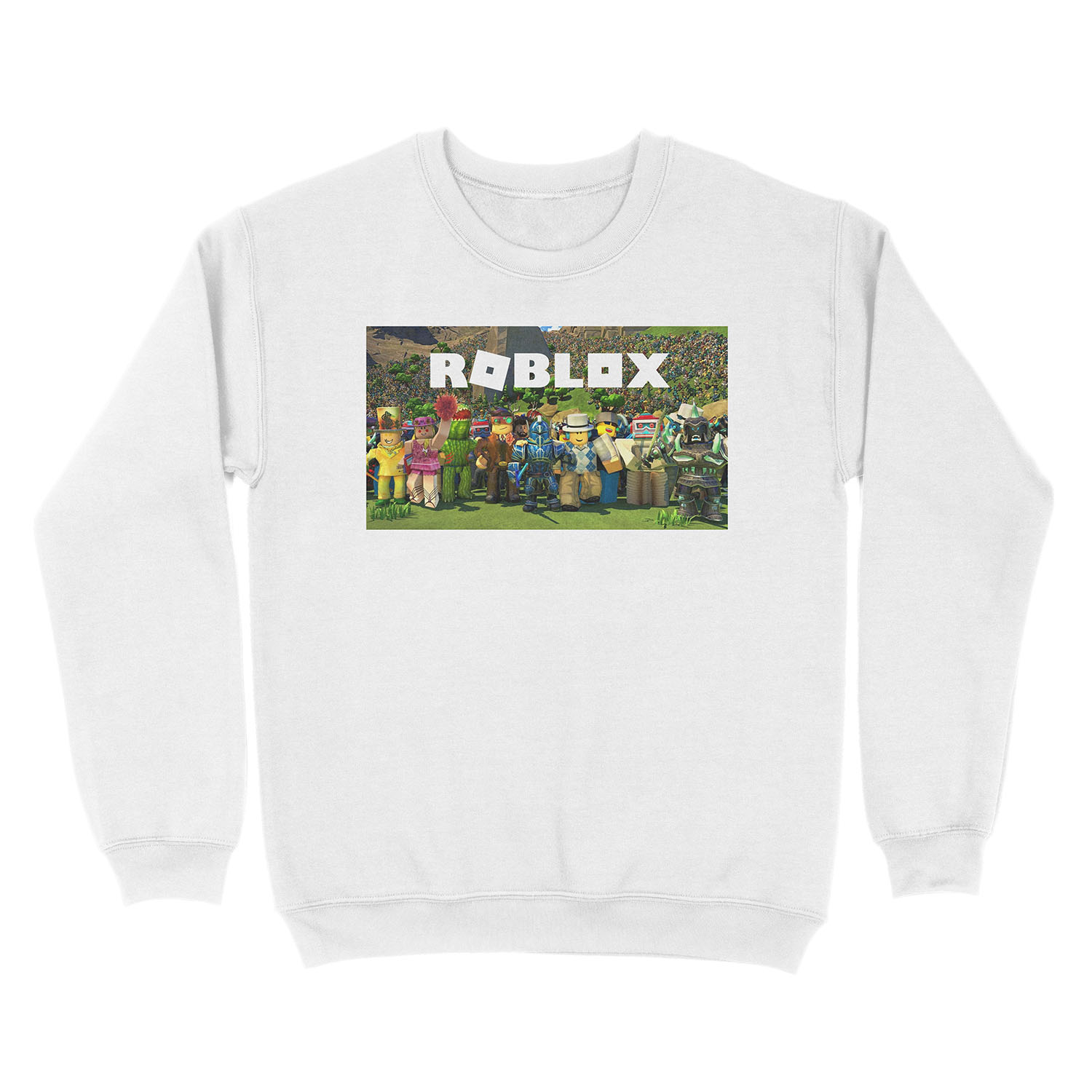 ROBLOX GIFT ITEMS - Tshirt - Phone - Pillows - Mugs & Much More.. Unisex Crewneck Sweatshirt - Image 2