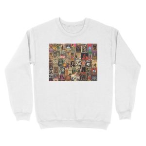Alternative view of Rock n' roll stories Unisex Crewneck Sweatshirt