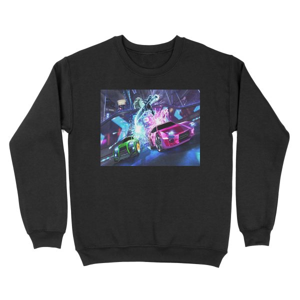 Rocket Car Soccer Unisex Crewneck Sweatshirt