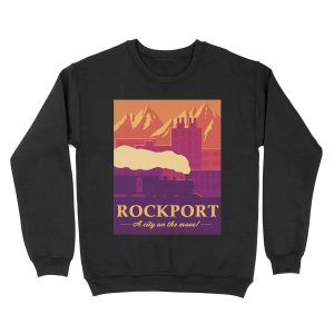 Rockport Travel Unisex Crewneck Sweatshirt