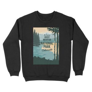 Rocky Mountain National Park Unisex Crewneck Sweatshirt
