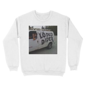 Alternative view of Rodrick Heffley The Rockstar Unisex Crewneck Sweatshirt