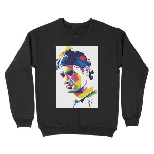 Roger Federer art Unisex Crewneck Sweatshirt