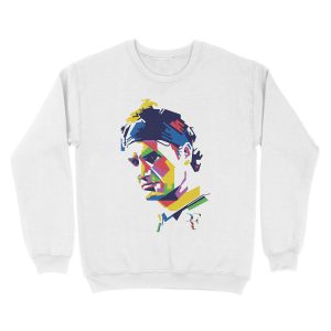 Alternative view of Roger Federer art Unisex Crewneck Sweatshirt