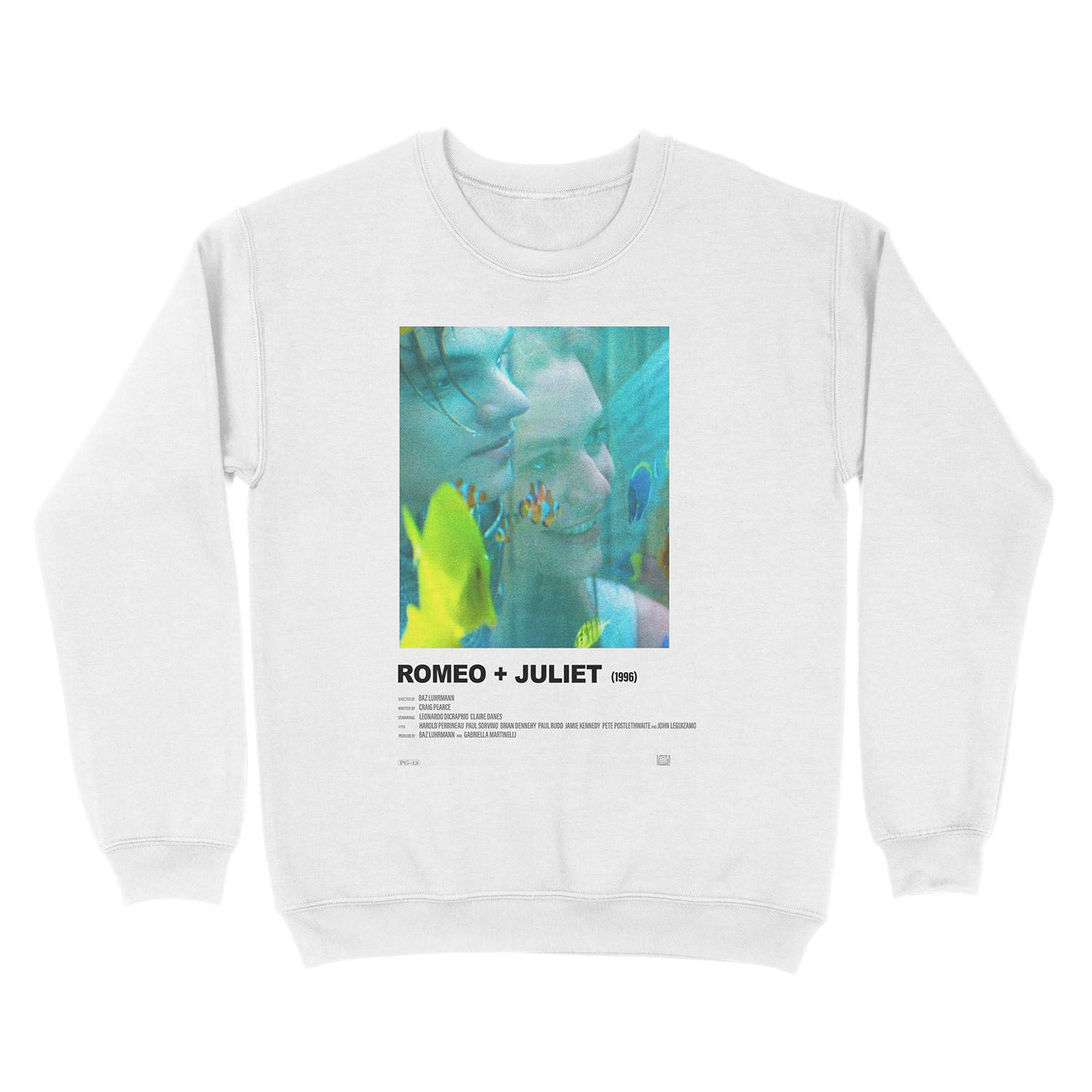 Romeo + Juliet (1996) Alternative Film Unisex Crewneck Sweatshirt - Image 2