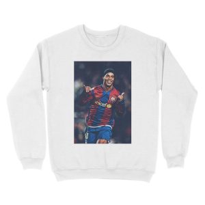 Alternative view of ronaldinho -02 Unisex Crewneck Sweatshirt