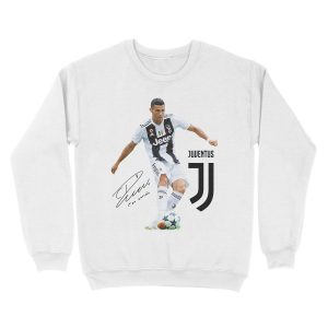 Alternative view of ronaldo juventus 2019 Unisex Crewneck Sweatshirt