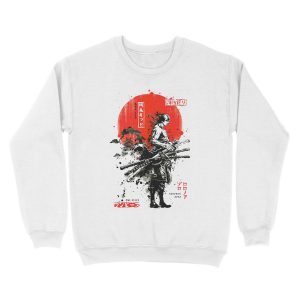 Alternative view of Roronoa Zoro Unisex Crewneck Sweatshirt