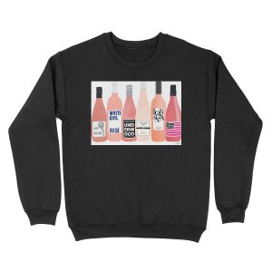 Rose Bottles Unisex Crewneck Sweatshirt