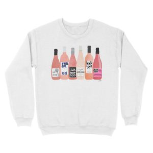 Alternative view of Rose Bottles Unisex Crewneck Sweatshirt