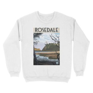 Alternative view of Rosedale Unisex Crewneck Sweatshirt
