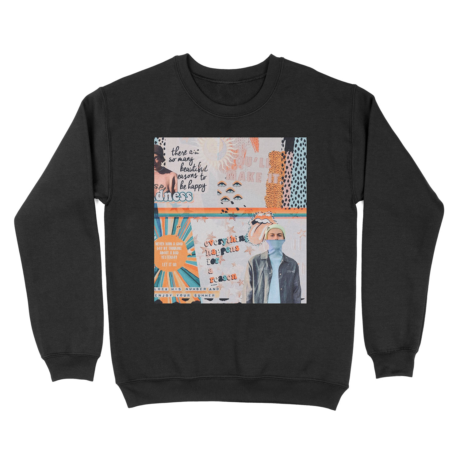 Ruel Collage Unisex Crewneck Sweatshirt