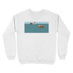 Alternative view of Rum Ham Unisex Crewneck Sweatshirt