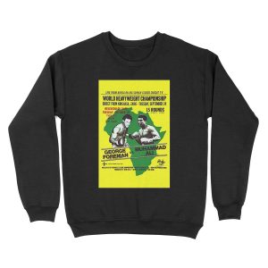 Rumble in the Jungle - Foreman v Ali Unisex Crewneck Sweatshirt