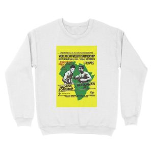 Alternative view of Rumble in the Jungle - Foreman v Ali Unisex Crewneck Sweatshirt