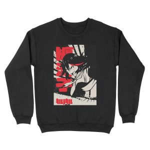 Ryūko Matoi | Kill la Kill Japanese Ink 纏 流子 Unisex Crewneck Sweatshirt