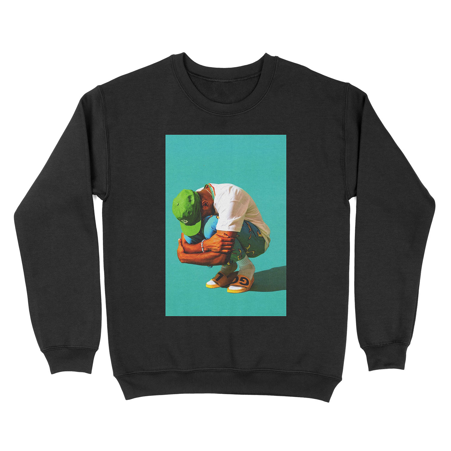 Sad Green Unisex Crewneck Sweatshirt