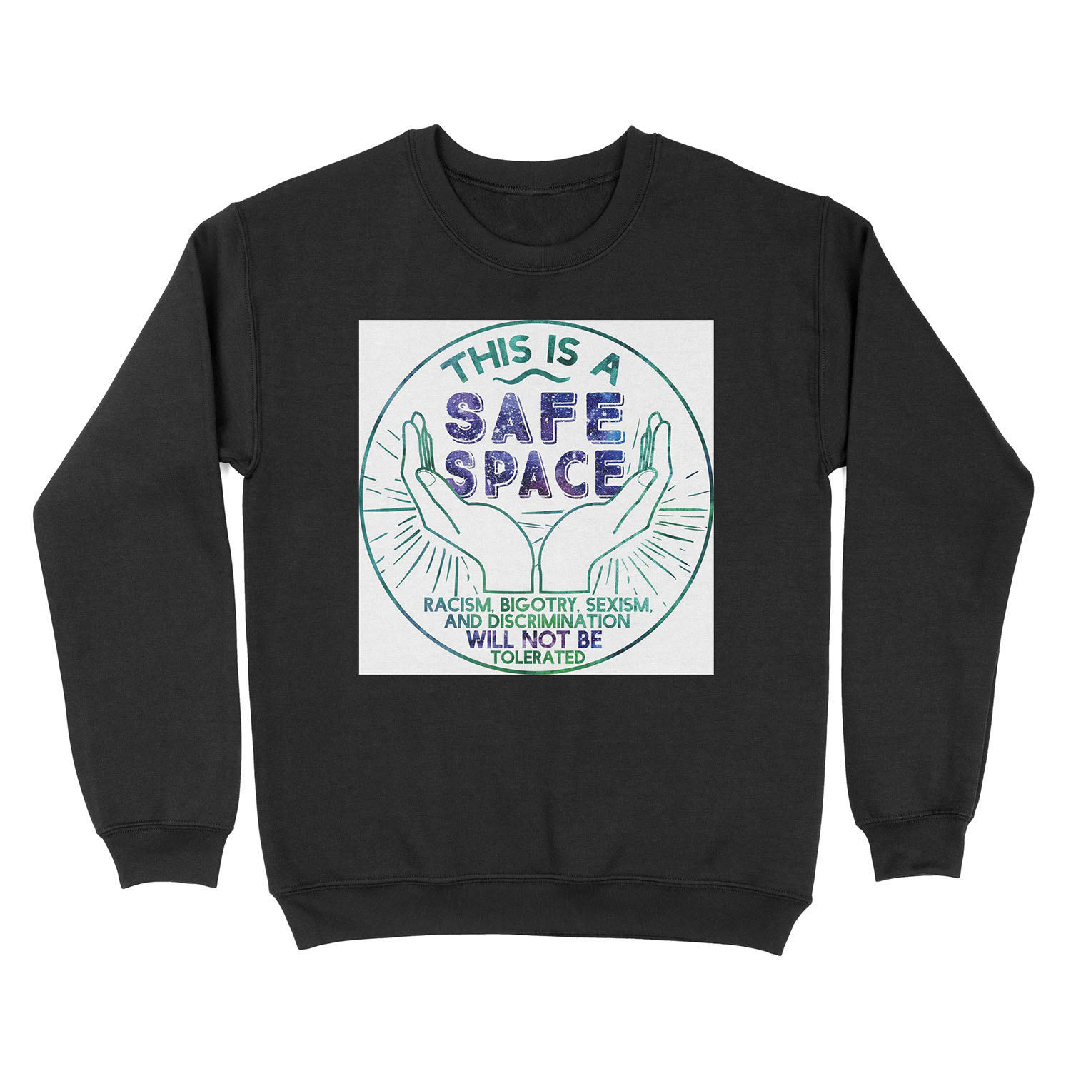 Safe Space Unisex Crewneck Sweatshirt