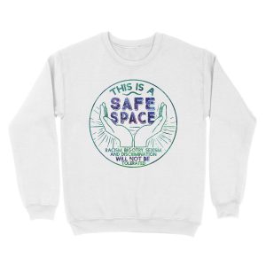 Alternative view of Safe Space Unisex Crewneck Sweatshirt