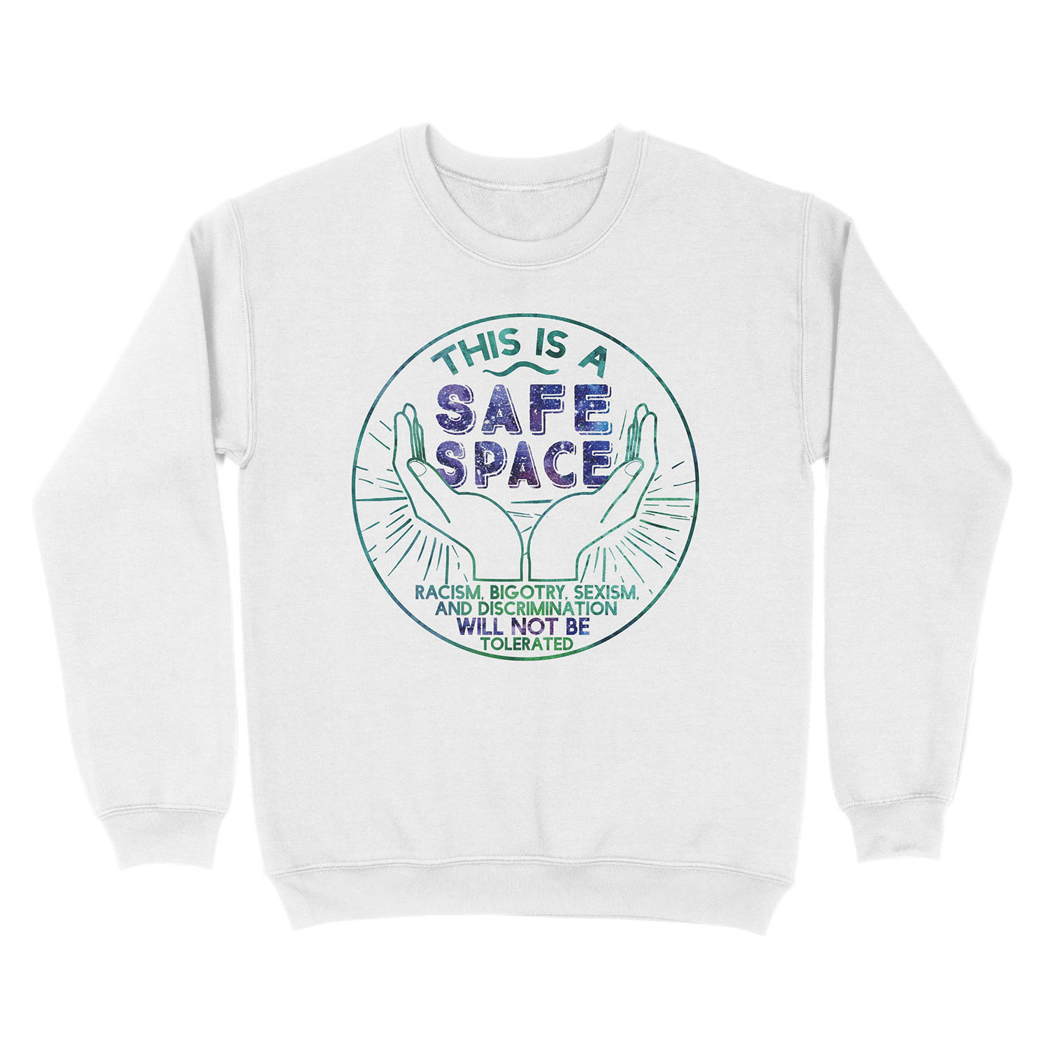 Safe Space Unisex Crewneck Sweatshirt - Image 2