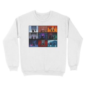 Alternative view of Saga Minimalist Scenes Unisex Crewneck Sweatshirt